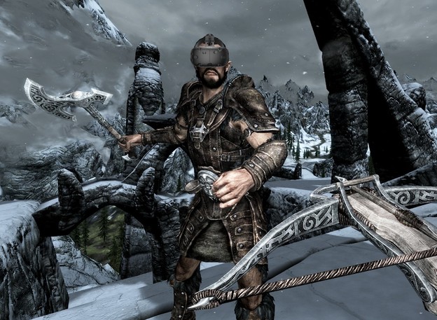 Skyrim VR portan na SteamVR