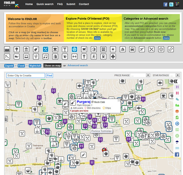 Find.hr, hrvatski Google za turiste