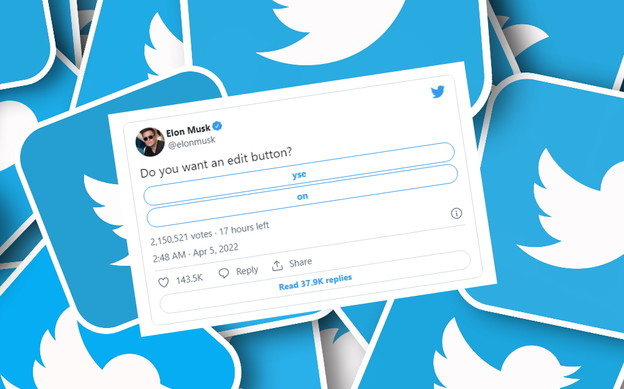 Musk pita Twitteraše hoće li edit gumb