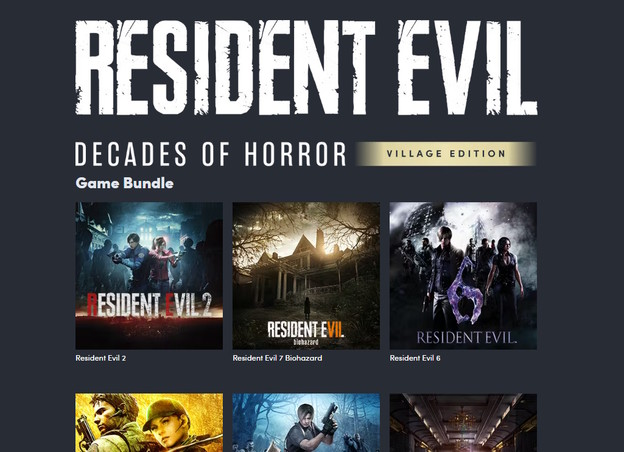 Resident Evil Humble Bundle sadrži 11 igara za 32 eura