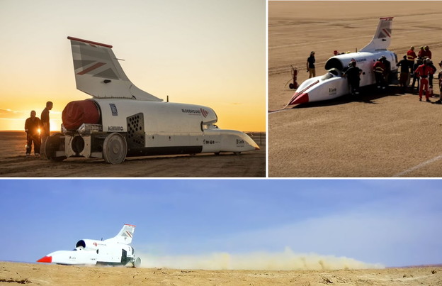 VIDEO: Bloodhound želi voziti 1287 km na sat  