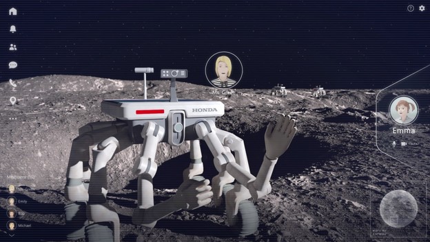 VIDEO: Honda će vam iznajmiti robota za šetnju po Mjesecu