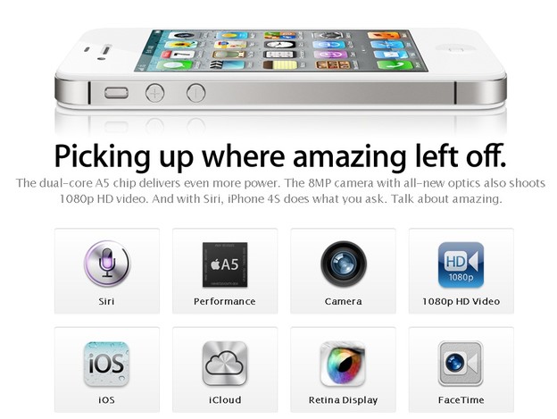 Ništa od iPhonea 5, predstavljen iPhone 4S