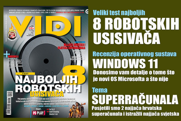 Novi broj: Superračunala i veliki test robotskih usisivača