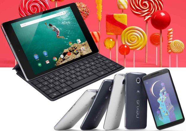 Predstavljeni Nexus 9, Nexus 6 i Android Lollipop OS