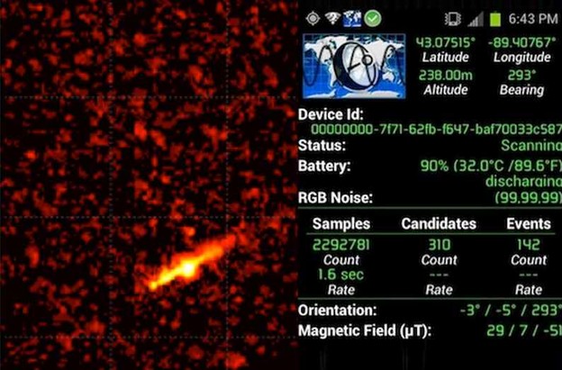 Android telefon kao detektor kozmičkog zračenja