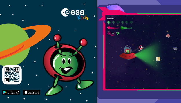 Lansirana svemirska aplikacija za djecu ESA Kids