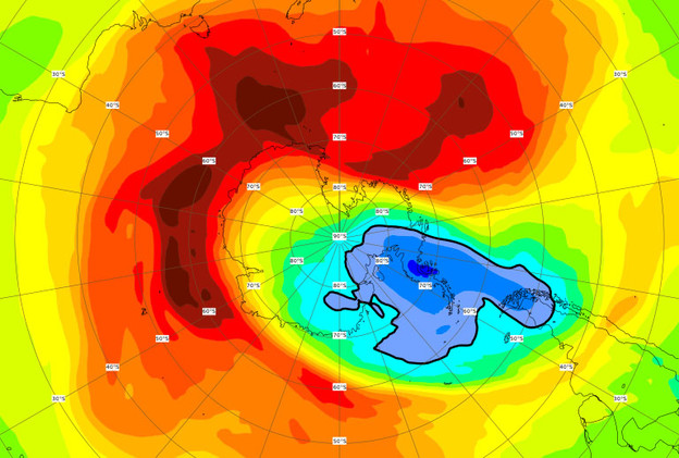 Ozonska rupa najmanja u tri desetljeća