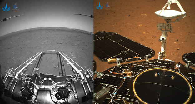 Prve slike kineskog rovera s Marsa