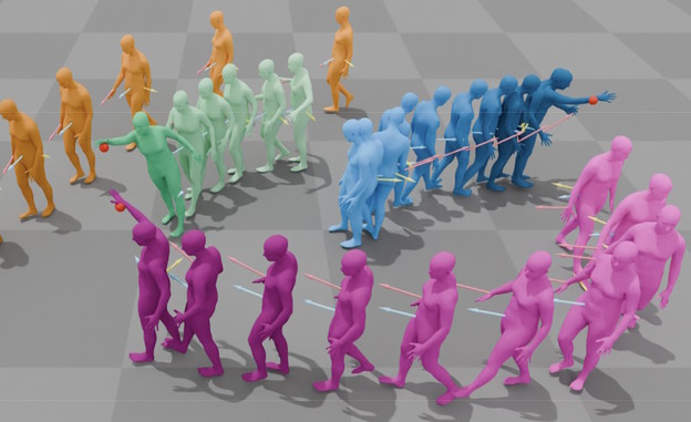 VIDEO: AI model generira realne ljudske pokrete