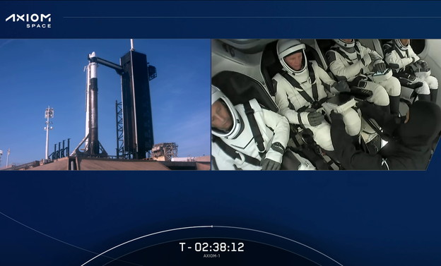 VIDEO: Pratite lansiranje turista Axiom Spaceom na ISS